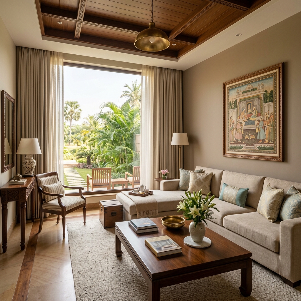 5-Bed Group Room for extended families at R.S. Palace Guest House